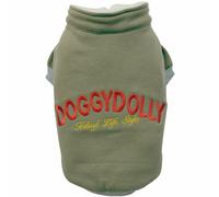 Chaqueta para perros con cremallera DoggyDolly en color verde - En oferta con un 40% de descuento