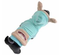 Chaqueta para perros "New York Superstar", osito de color menta