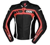 chaqueta piel ixs ld rs-600 1.0 - negro / rojo / blanco T 54