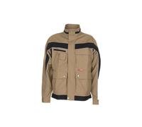 Chaqueta Planam Plaline para hombre, talla 90, color negro y arena