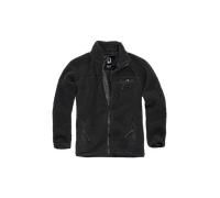 Brandit Teddyfleece Chaqueta, negro, Talla XL