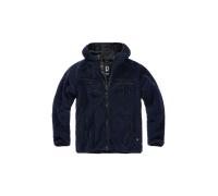 Brandit Teddyfleece Worker Chaqueta, azul, tamaño 2XL para Hombres