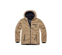 Brandit Teddyfleece Worker Jacket, color: camel, size: L