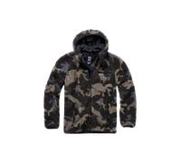 Brandit Teddyfleece Worker Jacket, color: darkcamo, size: S