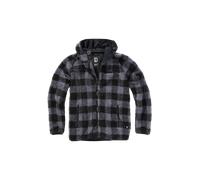 Chaqueta Polar Brandit Worker Negro/GrisS Negro,Gris