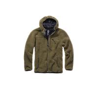 Brandit Teddyfleece Worker Chaqueta, oliva, Talla M