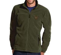 Chaqueta polar: Ciervo - Regalos para un Cazador - Chaleco para la caza - Ropa de trabajo - Fleece Jacket Outdoor - Montaña - Deporte - Ocio - Verde - Unisex