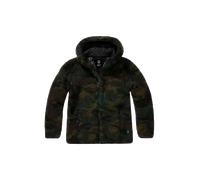 Brandit Women Teddyfleece Jacket Hoode, color: woodland, size: XS