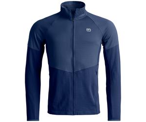 Chaqueta polar para hombre Ortovox Fleece Light Grid Jacket M Talla: M / Color: azul