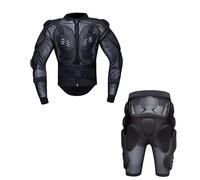 Chaqueta protectora de cuerpo completo para motocicleta de adulto, motocicleta, deportes urbanos, motocross, ATV, MTB, camisa de carreras, protector con protección de pecho y espalda