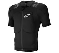 Alpinestars A-Motion Plasma Chaqueta protectora de manga corta, negro, tamaño S para Hombres