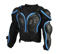 Chaqueta Protectora Moto Niños Armadura VTT Equipo Motocross Cuerpo Completo Ajustable Ligero Transpirable Cómodo Antichoque Chaleco Off Road MTB Esquí Nieve