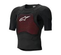 Chaqueta protectora MX Alpinestars Bionic Plasma LT Short Sleeve Negro/BlancoM Negro,Blanco