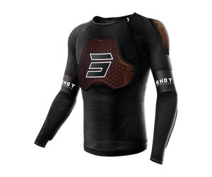Chaqueta Protectora Shot Race D30 NegroXXS Negro