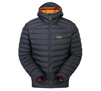 Chaqueta Rab para hombre Cirrus Alpine - Chaqueta aislante ligera para escalada y montañismo, Beluga, L
