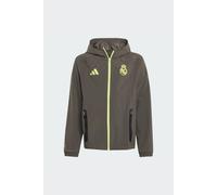 ADIDAS PERFORMANCE Chaqueta deportiva 'Real Madrid Tiro 25 Competition Vis Tech Travel' antracita / manzana 176 EUR