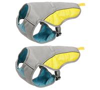 Chaqueta refrescante para Mascotas, Trajes de Malla, arnés refrescante para Perros, refrigerador para Cachorros, Ropa Reflectante, Correas Ajustables, 2 uds.
