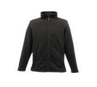 Chaqueta Regatta Full Zip Micro Fleece Manga Larga Negro 4XL