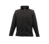 Chaqueta Regatta Full Zip Micro Fleece Manga Larga Negro 4XL