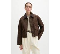 Chaqueta regular acolchada de algodón estilo granero Mossy Earth 42