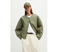 Chaqueta relajada acolchada de algodón Pure Sage 40