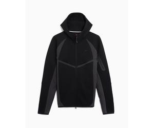Chaqueta Relaxed Nike Tech Windrunner Fleece para hombre Negro,Gris M