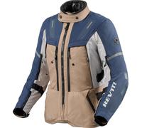 Revit Sand 5 H2O, chaqueta textil impermeable mujer 36 male Beige/Azul