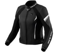 Revit Xena 4, chaqueta de cuero mujer 44 female Negro/Blanco