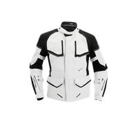 Richa Atlantic 2 Gore-Tex chaqueta textil impermeable para motocicletas, negro-gris, tamaño XL para Hombres