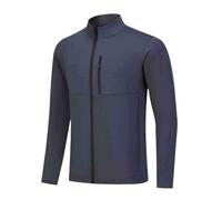 Chaqueta roja elegante de forro polar cálido de manga larga con cuello alto y cremallera, ropa de entrenamiento para correr y fitness, chaqueta de piel de invierno, gris, XXXXXL