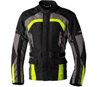 Chaqueta RST Alpha 5 CE textil - negro/amarillo flúor