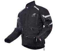 Rukka Madagasca-R Chaqueta textil de motocicleta, negro/gris, Talla 56