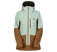 Chaqueta Scott Chaqueta W's Vertic GTX 2L (fresh green/ bread brown) Mujer