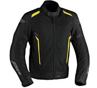 Chaqueta de moto de verano para hombre Seventy Degrees Touring en color negro y