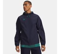 Chaqueta shell con capucha Under Armour Challenger Pro Storm para hombre Midnight Marino Azul / Geode Verde XL