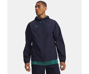 Chaqueta shell con capucha Under Armour Challenger Pro Storm para hombre Midnight Marino Azul / Geode Verde XXL