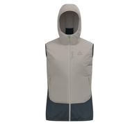 Chaqueta sin mangas para hombre Odlo VEST INSULATED ASCENT HYBRID (silver cloud - dark slate)