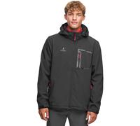 Chaqueta SoftShell Alpinus City Stenshuvud Hombre Concapucha Abrigo Negro