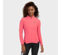 Chaqueta softshell ciclismo mujer J1 Breakaway SIROKO Coral Neón XS
