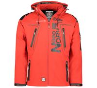 Chaqueta Softshell Hombre GEOGRAPHICAL NORWAY WU1061H Techno BS 007 Rojo