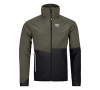 Chaqueta softshell Ortovox PUNTA BERRINO HOODED JACKET M (hierbas silvestres oscuras) hombre