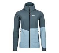 Chaqueta softshell Ortovox PUNTA BERRINO HOODED JACKET W (dark arctic grey) Mujer