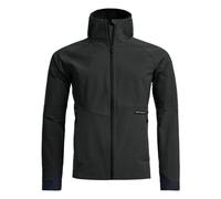 Chaqueta softshell Ortovox VENET SOFTSHELL HOODED JKT M (black raven) hombre
