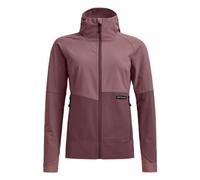 Chaqueta softshell Ortovox VENET SOFTSHELL HOODED JKT W (dusk rose) mujer