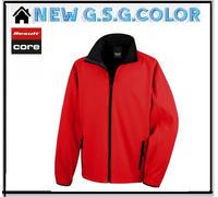 Chaqueta Softshell Para Hombre Con Forro De Micro Pile Extra Cálido Result Core
