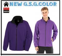 Chaqueta Softshell Para Hombre Con Forro De Micro Pile Extra Cálido Result Core