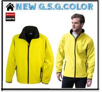 Chaqueta Softshell Para Hombre Con Forro De Micro Pile Extra Cálido Result Core