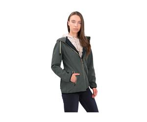 Chaqueta Softshell para mujeres Knuffelwuff Manhattan, tamaño: L / 40, caqui
