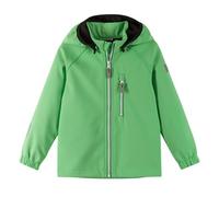 Chaqueta softshell para niños Reima Vantti Talla infantil: 128 / Color: verde/blanco