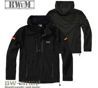 CHAQUETA SOFTSHELL TÁCTICA BWuM + parche y banderas chaqueta de campo bw chaq...